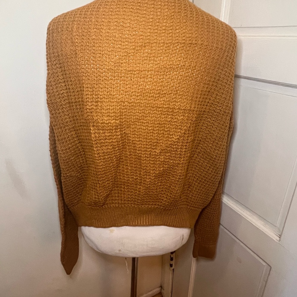 Camel Button Cardigan - Picture 6 of 8